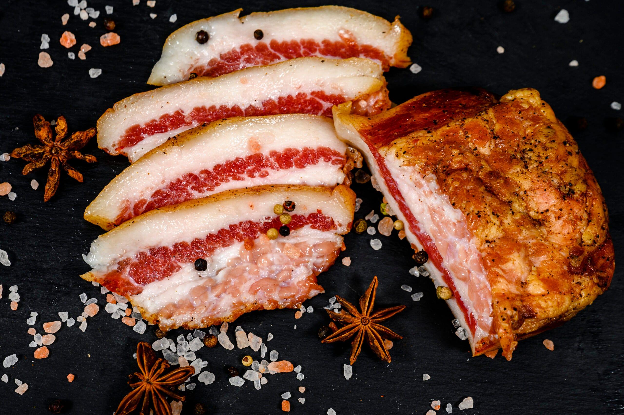Guanciale – gușă de porc 2