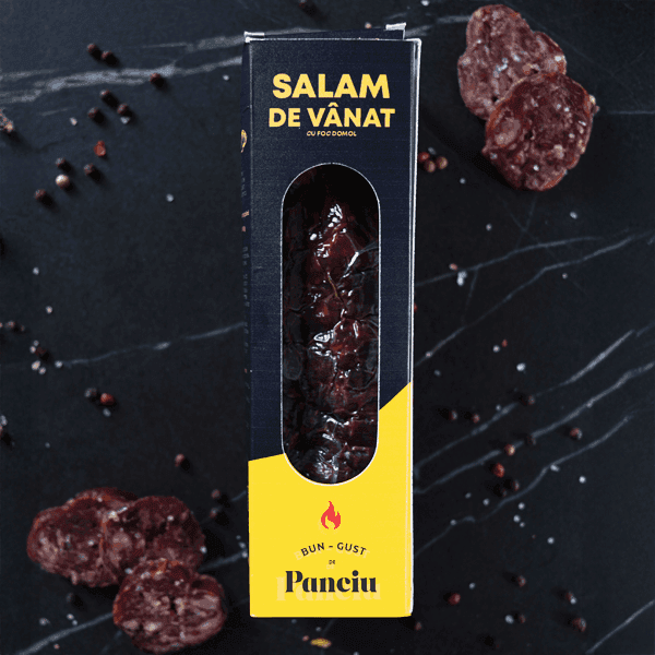 Salam de vânat cu foc domol